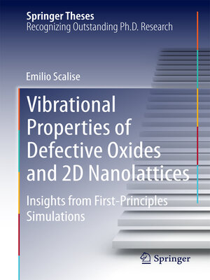 cover image of Vibrational Properties of Defective Oxides and 2D Nanolattices